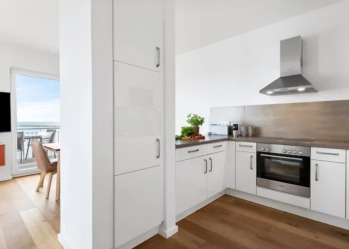 Apartamento Ocean Waves- 3 Og, Balkon, Ostseeblick, Kamin Olpenitz