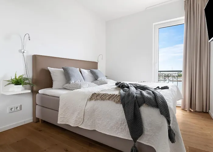 Ocean Waves- 3 Og, Balkon, Ostseeblick, Kamin * Olpenitz